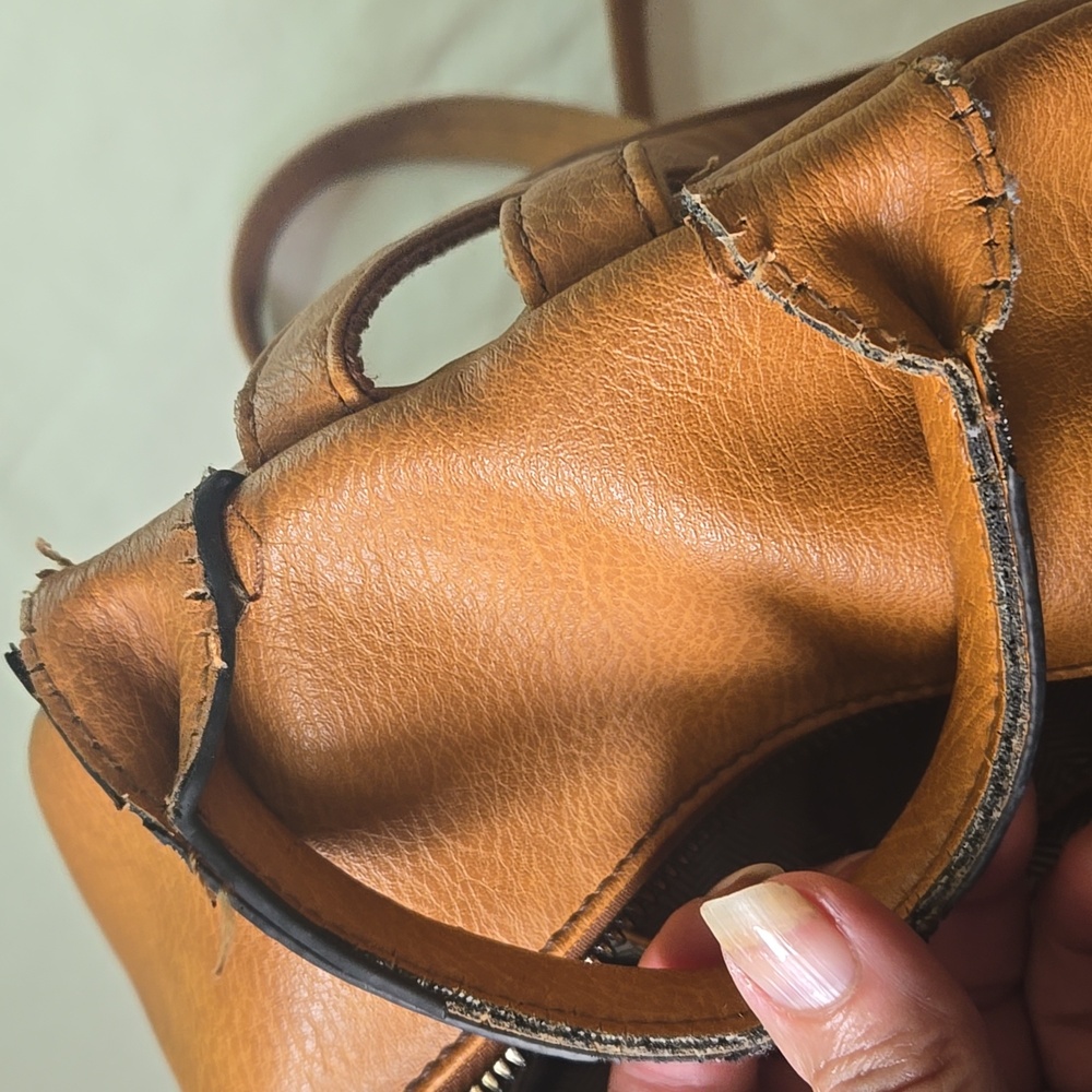 Tan  Backpack - Picture 9 of 10